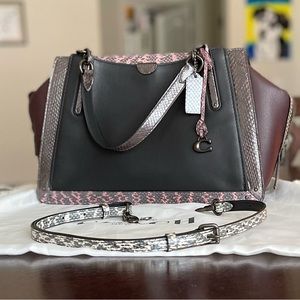 Coach Dreamer 36 - Black, Oxblood Colorblock